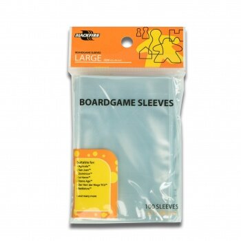 Blackfire Sleeves: Large (62x96mm, 100pcs)